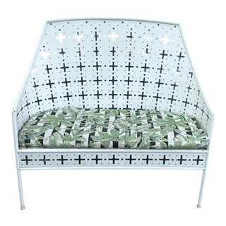 1940s Metal Bench For Sale