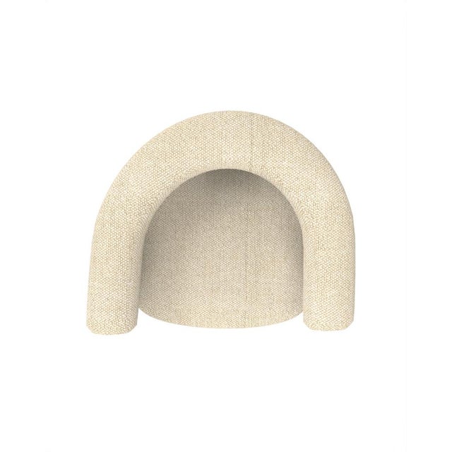 Not Yet Made - Made To Order Collector Modern Cassette Chair in Safire 0014 by Alter Ego For Sale - Image 5 of 7