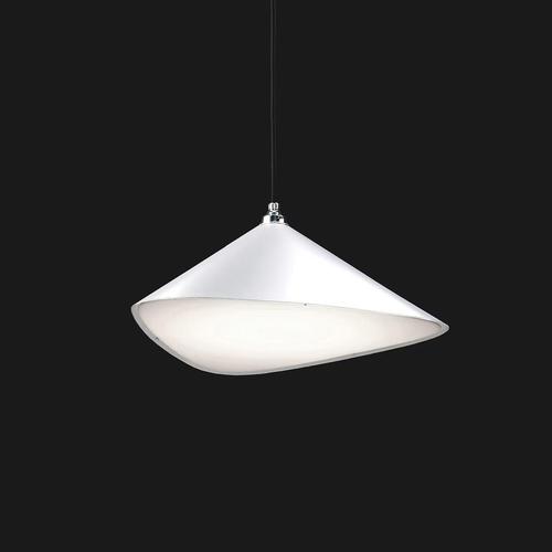 Emily I Pendant in Steel with Dark Bronze Finish by Moss Objects For Sale - Image 9 of 14