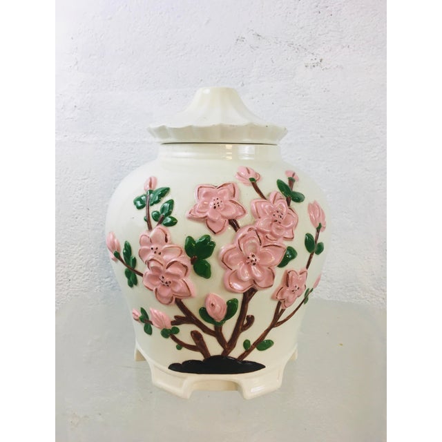 Chinoiserie Vintage Chinoiserie Vase For Sale - Image 3 of 9