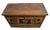 Wood Antique Korean Chest With Butterfly Pattern Brass Hardware From the 19th Century For Sale - Image 7 of 9