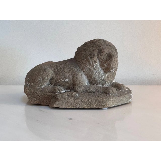 Gothic French Gothic Stone Lion, 15th Century For Sale - Image 3 of 5
