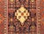 Antique Persian Hamadan Oriental Rug, in Small Size, w/ Herati Design For Sale - Image 4 of 4