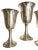 This elegant set of eight sterling silver goblets was crafted by Alvin, a respected American silversmith known for refined...