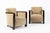 French Art Deco Mohair Lounge Chairs by Eric Bagge for Mercier Frères, Macassar Ebony, 1920s For Sale - Image 4 of 13