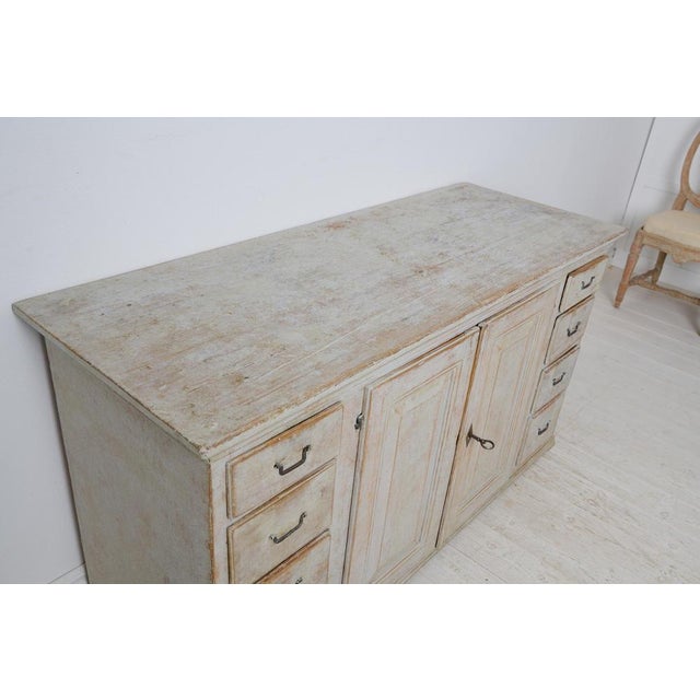 Swedish Country Sideboard with Drawers and Doors For Sale - Image 11 of 14