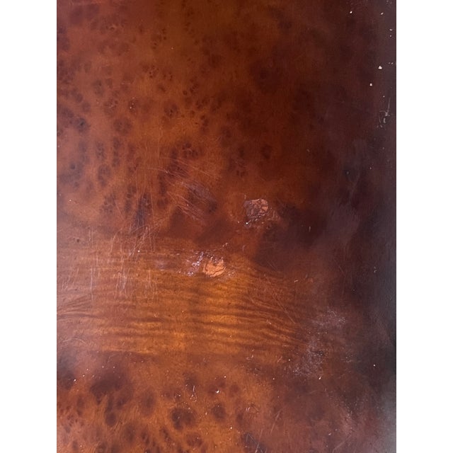 Late 20th Century Oval Console Gallery Top Theo Alexander Style For Sale - Image 16 of 16