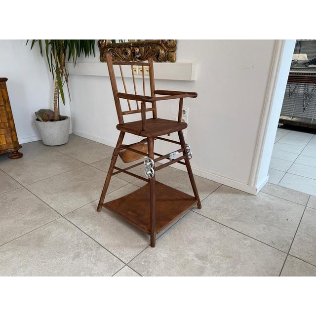 Farmhouse Children's Armchair in Wood For Sale - Image 5 of 12
