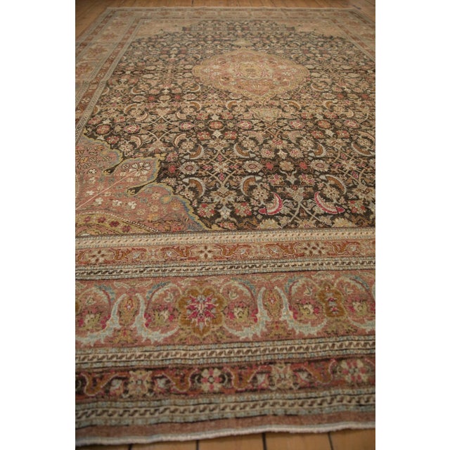 Vintage Distressed Sivas Carpet - 9'6" x 13'5" For Sale - Image 10 of 11