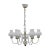 Mid-Century White Chandelier from Lidokov, 1960s For Sale - Image 10 of 10