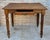 French French Country Pine Worktable in Oak, 1920s For Sale - Image 3 of 18