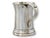 19th century English silverplate half pint pub ale mug marked VR for Queen Victoria’s reign. The sturdy tavern form...