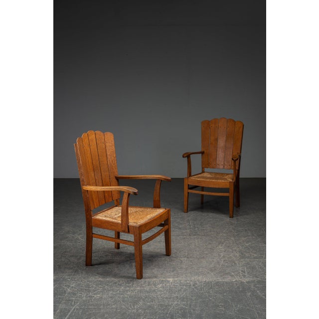 Rustic Armchairs, 1940s, Set of 2 For Sale - Image 17 of 17
