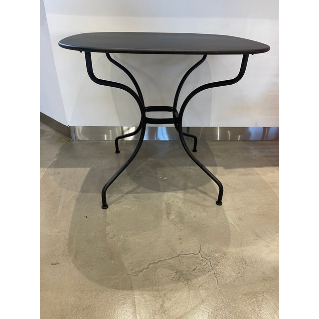 Metal Fermob Opera Carronde 32" Table For Sale - Image 7 of 8
