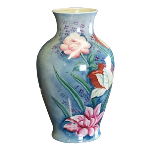 Vintage Frederick Cooper Japanese Porcelain Flower Urn Ginger Jar Vase