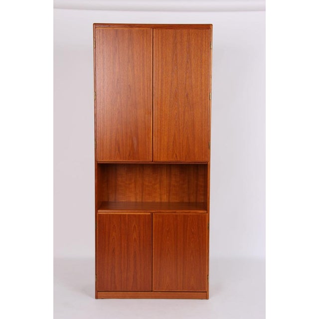 Brown Danish Cabinet in Teak, 1970s For Sale - Image 8 of 8