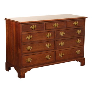 Stickley Chippendale Style Cherry Dresser For Sale