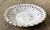 White White Porcelain Reticulated Bowl With Gilt Fleur De Lis For Sale - Image 8 of 12
