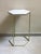 Mid-Century Modern New Marble-Top and Gilt Painted Iron Hexagonal Side Table or End Table For Sale - Image 3 of 18