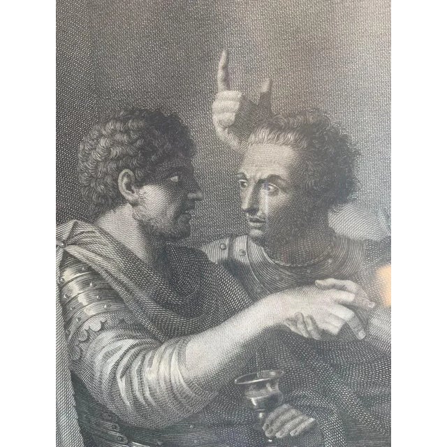 Baroque Luigi Bartolini Baldelli, Roman Scene, 19th Century, Engraving, Framed For Sale - Image 3 of 6