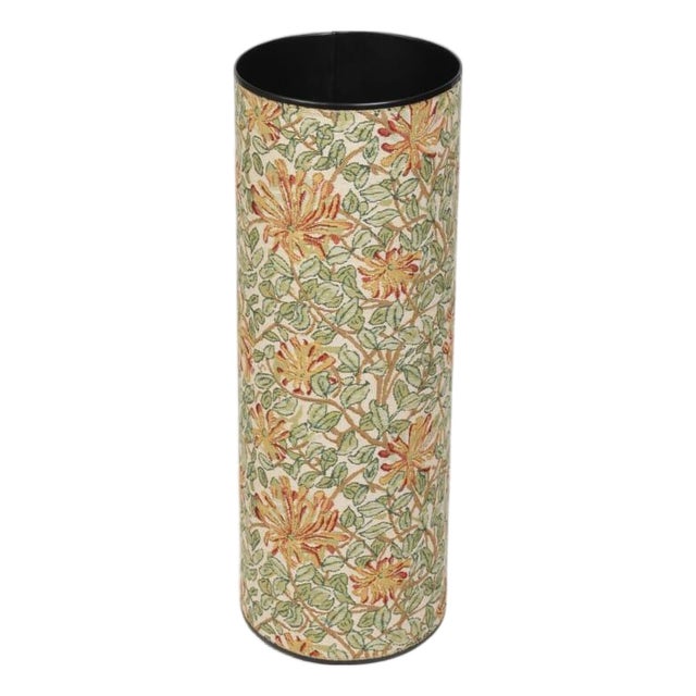 Honeysuckle Tapestry Umbrella Stand For Sale