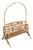 Mid-Century Modern Rattan and Bamboo Bottle Holder, 1960s For Sale