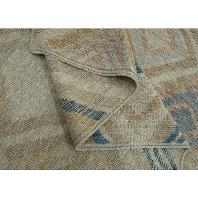 Textile Turkish Kilim Oriental Handmade Flatweave 9'6" x 12'4" #18662 For Sale - Image 7 of 8