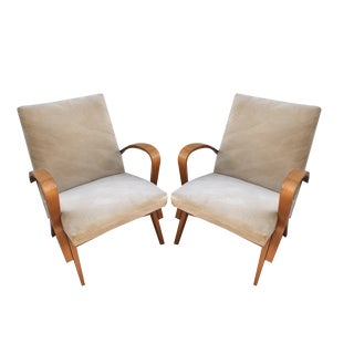 Set of Czech Lollipop Chairs by František Jirák for Tatra Furniture NP, 1960s For Sale