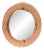 Circular Mirror from Cristal Arte, 1960s For Sale