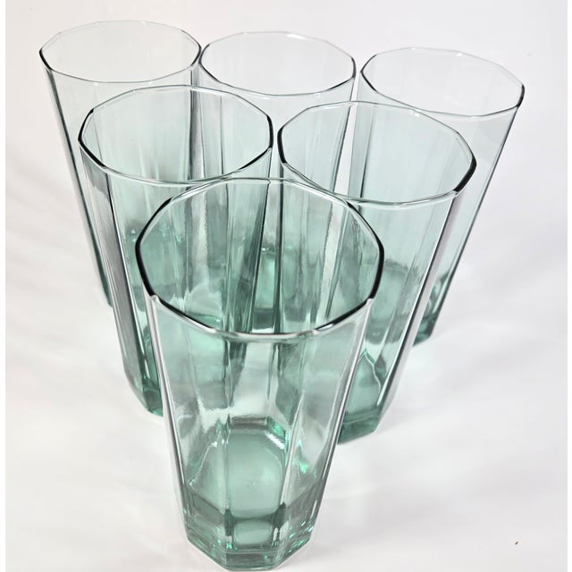 Samuel Dark Green Tumbler Glass Set of 6 main image 0