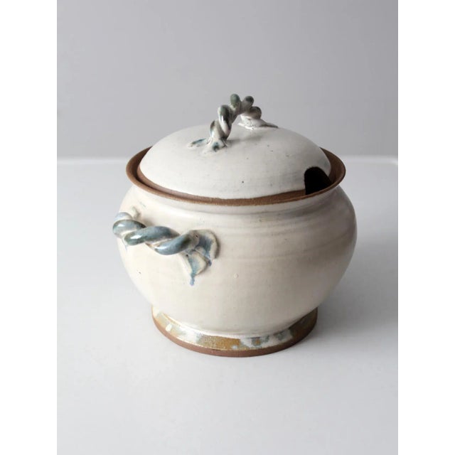 Vintage Studio Pottery Tureen For Sale - Image 6 of 13