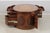 Brown Maitland Smith Leather Top Oval Partners Desk For Sale - Image 8 of 18