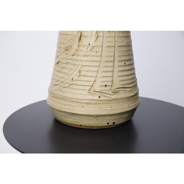 1970s Ceramic Table Lamp Bob Kinzie Affiliated Craftsmen For Sale - Image 9 of 18