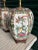 Pair of Vintage Chinese Export Famille Rose Porcelain Ginger Jar Table Lamps For Sale - Image 10 of 12