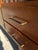 Modernist French Sideboard in Oak Chevron Pattern and Glass-Fronted, 1950s For Sale - Image 4 of 15