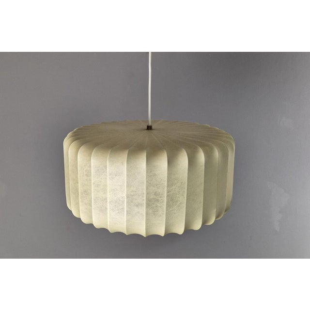Mid-Century Modern Mid-Century Cocoon Lamp attributed to Friedel Wauer for Goldkant Leuchten, Germany, 1960s For Sale - Image 3 of 17