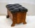 Early 20th Century Early 20th Century Victorian Oak Footstool For Sale - Image 5 of 12