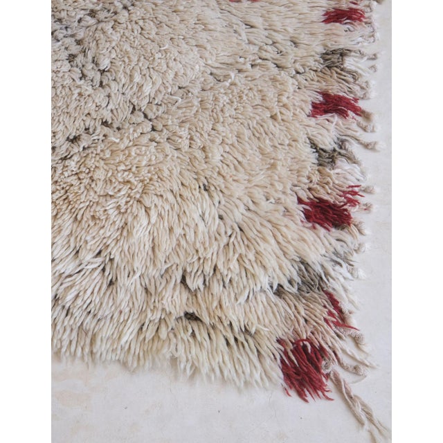 1980s Moroccan Wool Carpet - 13.1 X 6.2 Ft For Sale - Image 4 of 9