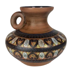 Vintage Ceramic Vase by Jean De Lespinasse, 1950s