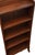 Slim Mahogany and Inlaid Open Bookcase, 1900s For Sale - Image 3 of 17