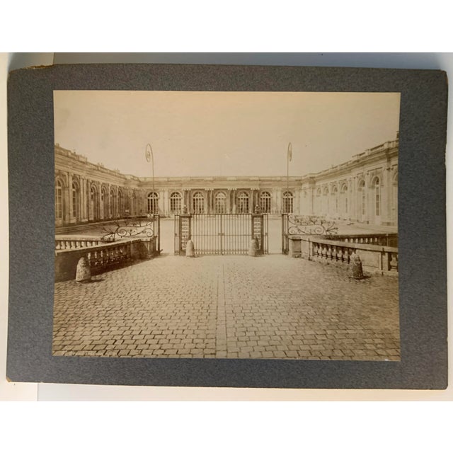 Late 19th Century Antique French Grand Trianon Versailles Photo For Sale - Image 5 of 5
