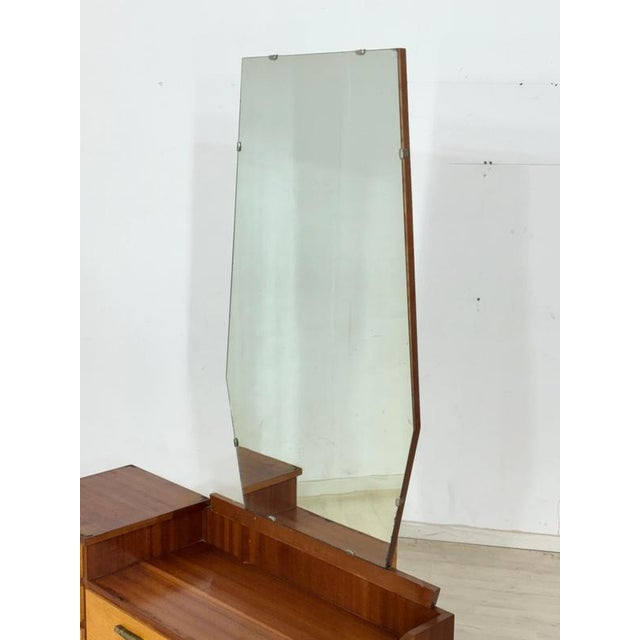 Vintage Sideboard in Birch with Mirror For Sale - Image 13 of 14