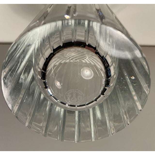 Baccarat Harmonie Crystal Vase For Sale - Image 6 of 8