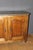 A Louis XV style hunting or stone chest in molded walnut, opening with two doors, original Saint Cyr stone top, four...