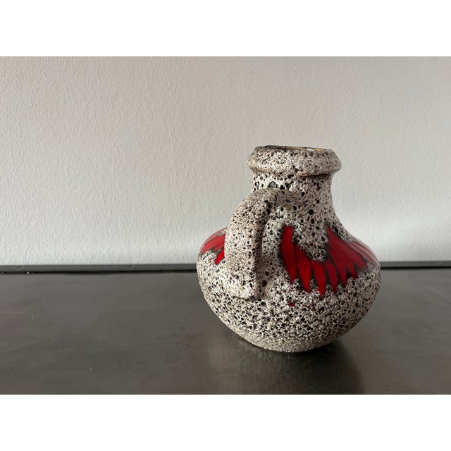 Mid-Century Modern Fat Lava Vase from Scheurich Keramik, 1970s For Sale - Image 3 of 18