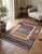 Afghan Qashqai design rug. Hand-knotted in Afghanistan in highland lambswool, after the tribal weavings of southwest...