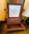 Empire Furniture Antique Empire Mahogany Shaving Mirror For Sale - Image 4 of 13