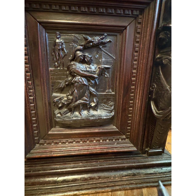 Renaissance 17th Century Flemish Renaissance Oak Cabinet For Sale - Image 3 of 14