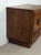 Lane Furniture Mid Century Modern Two Drawer Nightstand With Unique Brass Hardware For Sale - Image 4 of 16