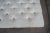 Late 20th Century Late 20th Century Modern Whited Tufted Square Ottoman with Acrylic Legs For Sale - Image 5 of 13